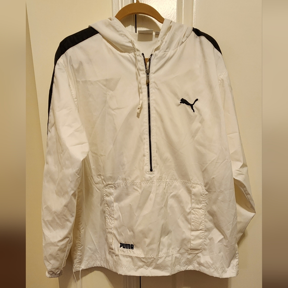 Puma half zip wind breaker